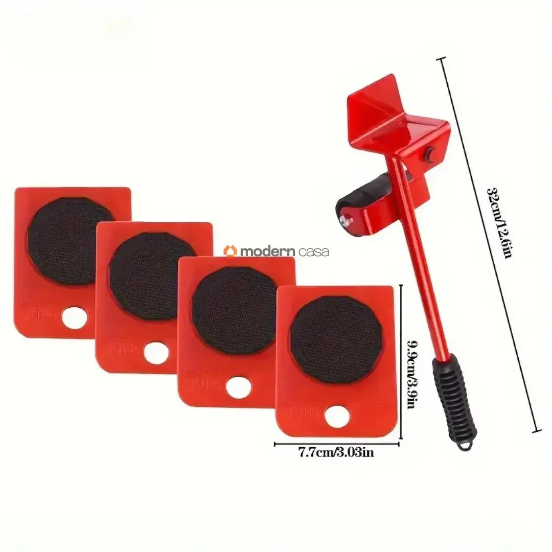 Levantador Profissional de Móveis – Kit 5 Peças