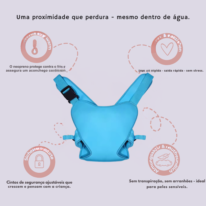Portabebés 2 en 1: Agua y Tierra