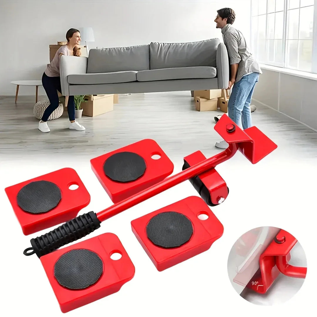 Levantador Profissional de Móveis – Kit 5 Peças